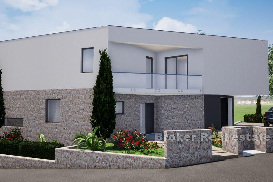 Vodice - Nybygd villa med basseng