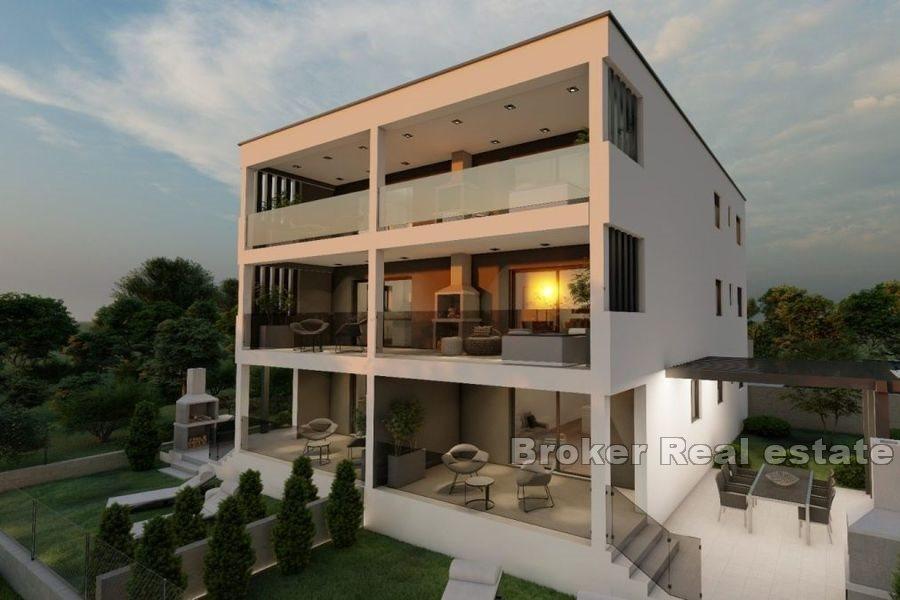 Kaštela - Luxusní apartmány s výhledem na moře