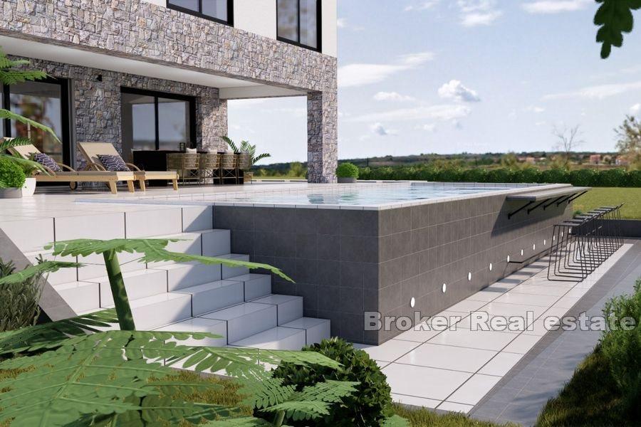 Zadar - Villa de deux étages avec vue sur la mer