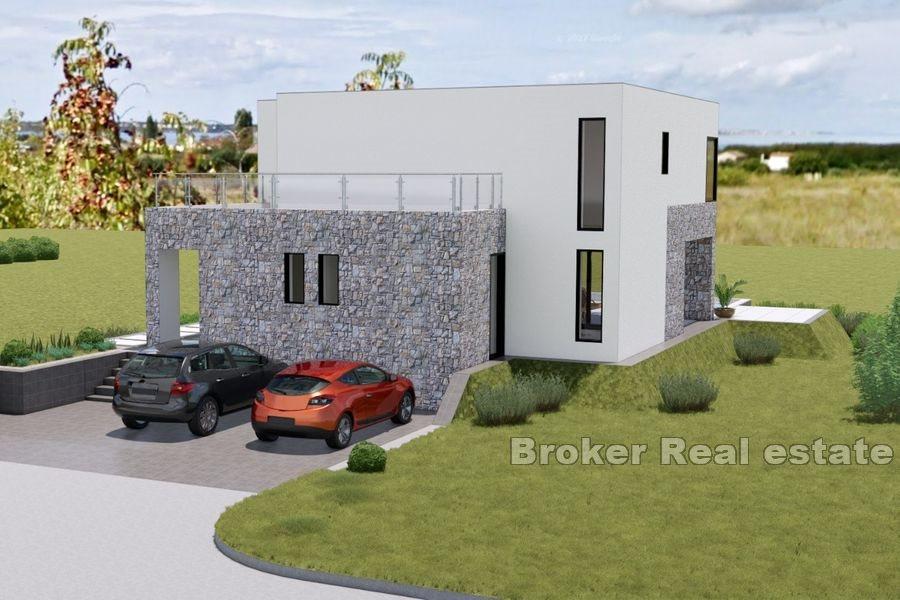 Zadar - Vila se dvěma patry s výhledem na moře