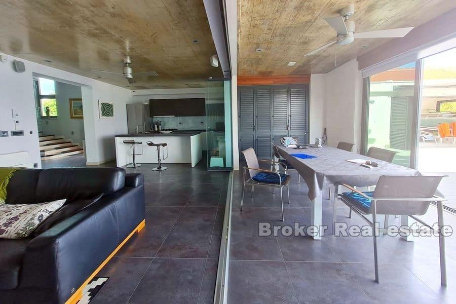 Rogoznica - Modern villa in the first row to the sea