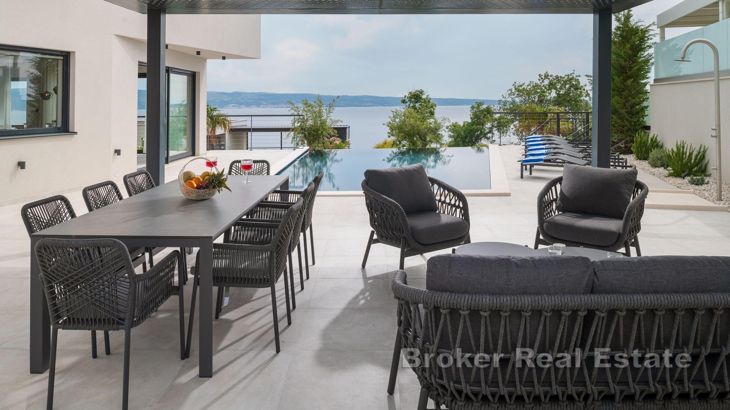 Split area - Vila s otevřeným výhledem na moře