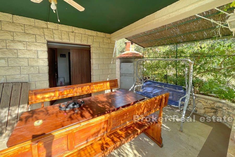 Rogoznica - Mediterranean house in the first row to the sea