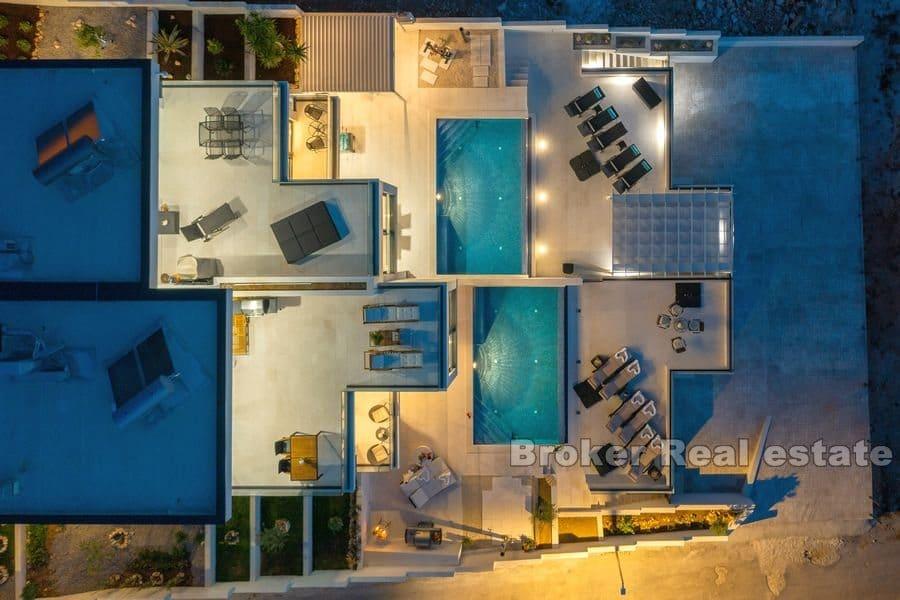 Rogoznica - Elegantní dvojvila