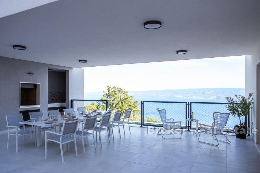 Omiš - Moderní vila s panoramatickým výhledem