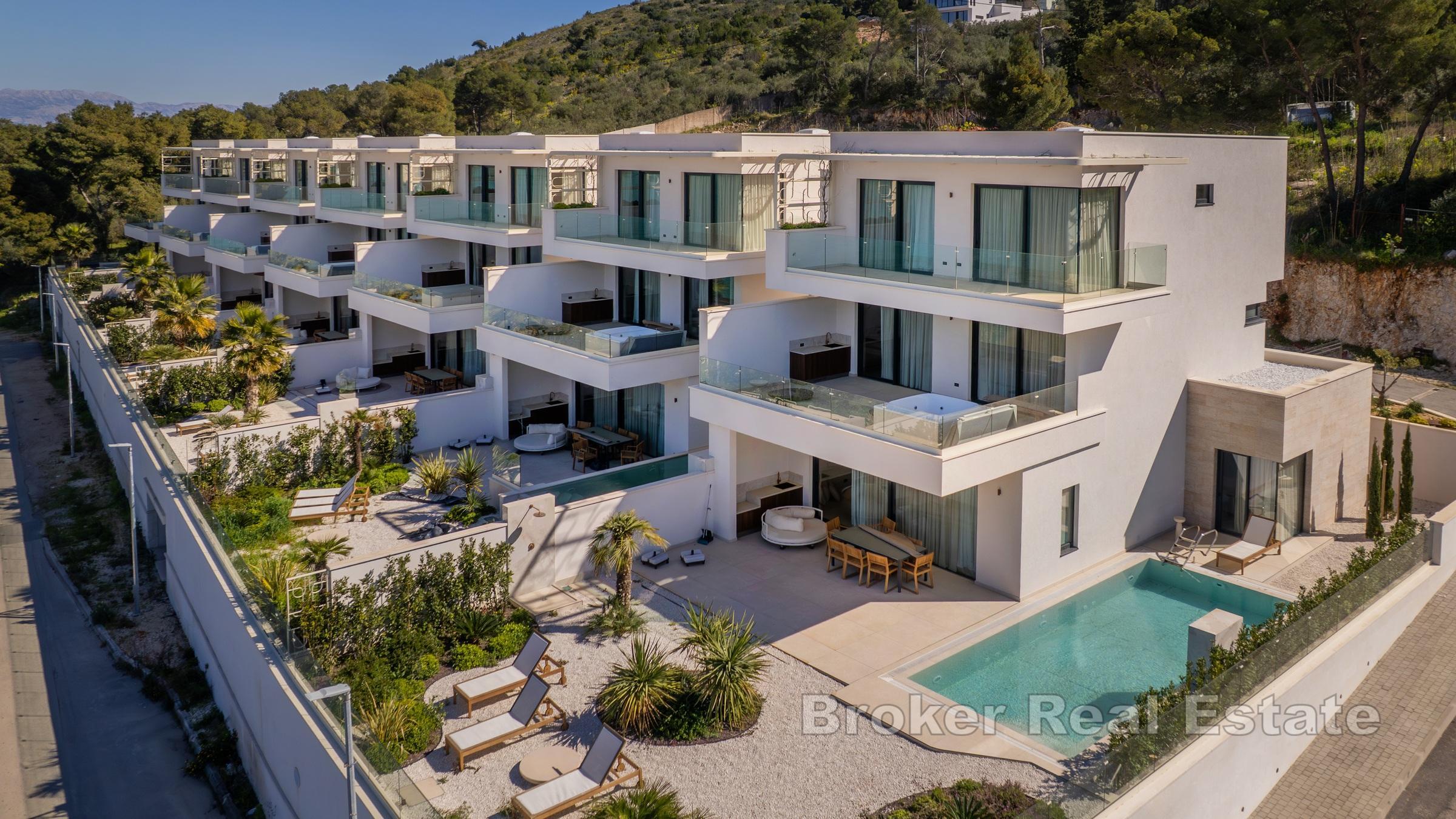 Île de Čiovo - Villas modernes dans un complexe de luxe