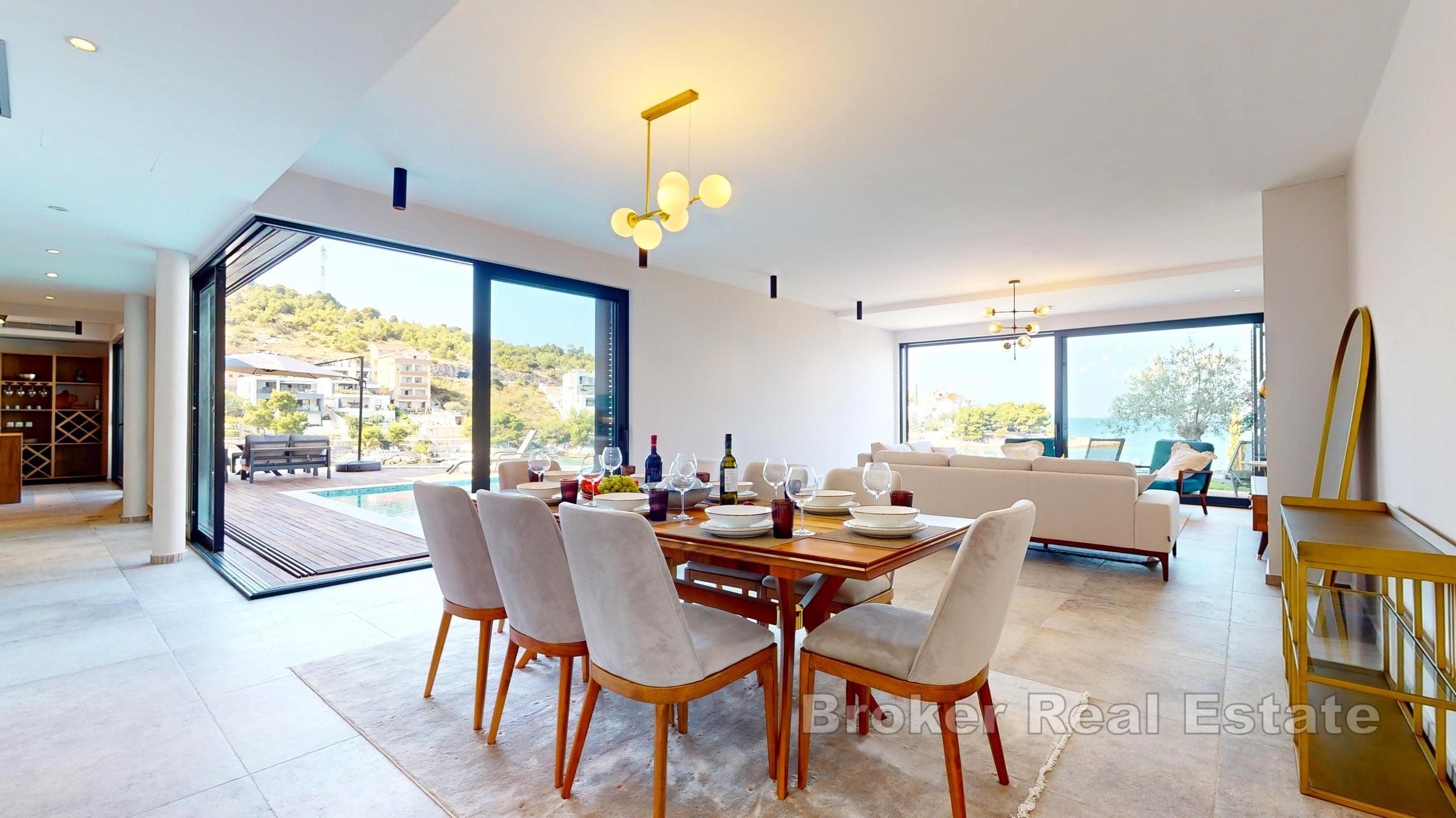 Atraktivní vila s výhledem na moře