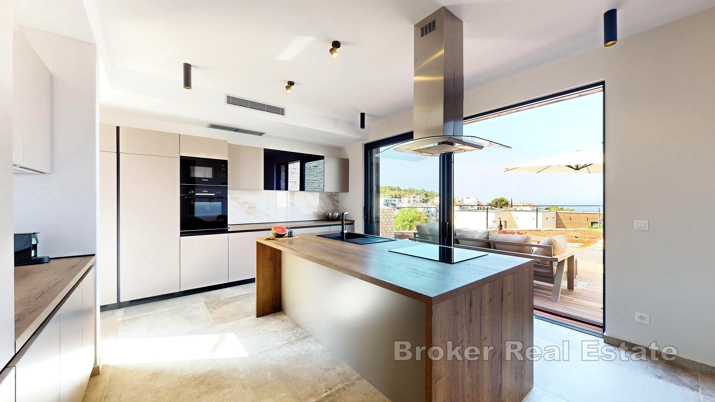 Willa drugi rząd do morza