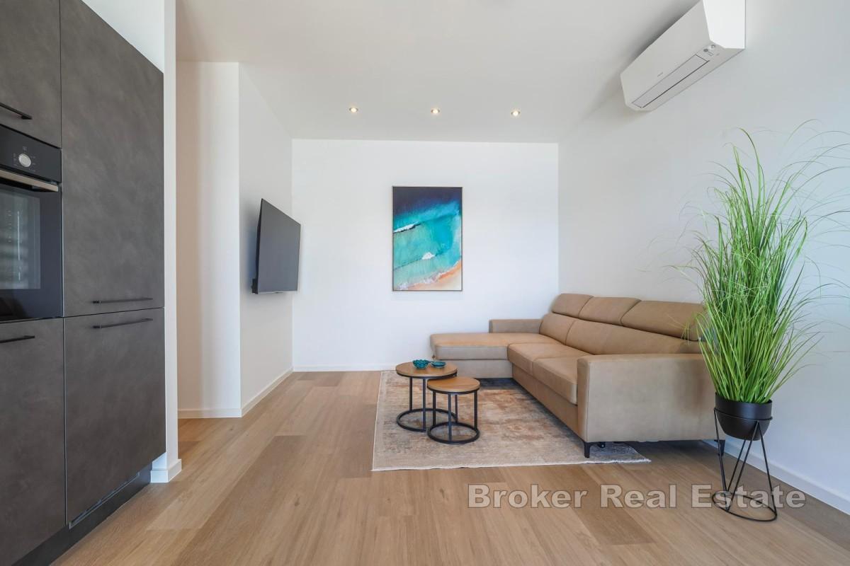 Appartement moderne au premier rang de la mer