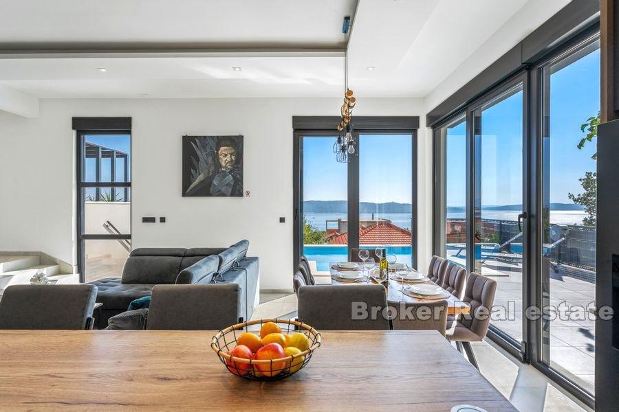 Kaštela - Luxusvilla mit Meerblick