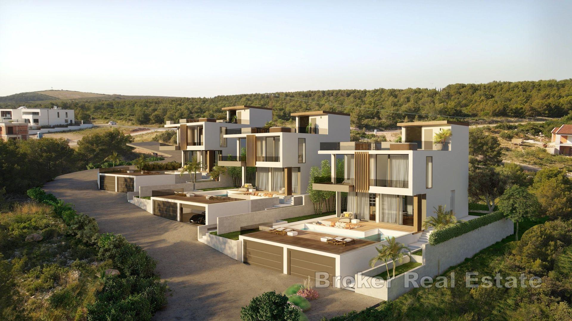 Zadar - Luksusowe wille w budowie z widokiem na morze