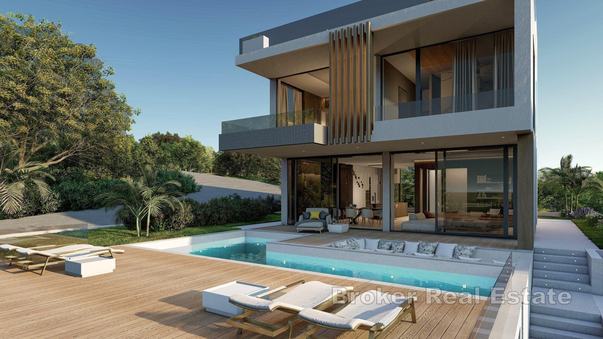 Zadar - Luksusowe wille w budowie z widokiem na morze