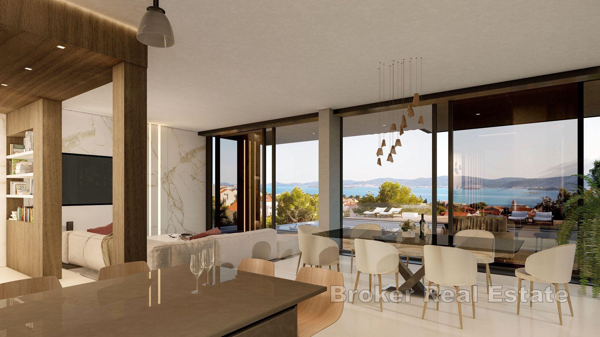 Zadar - Luksusowe wille w budowie z widokiem na morze