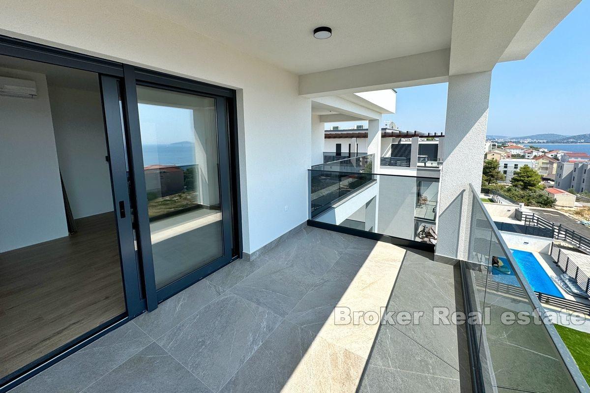 Nowoczesny apartament z widokiem na morze
