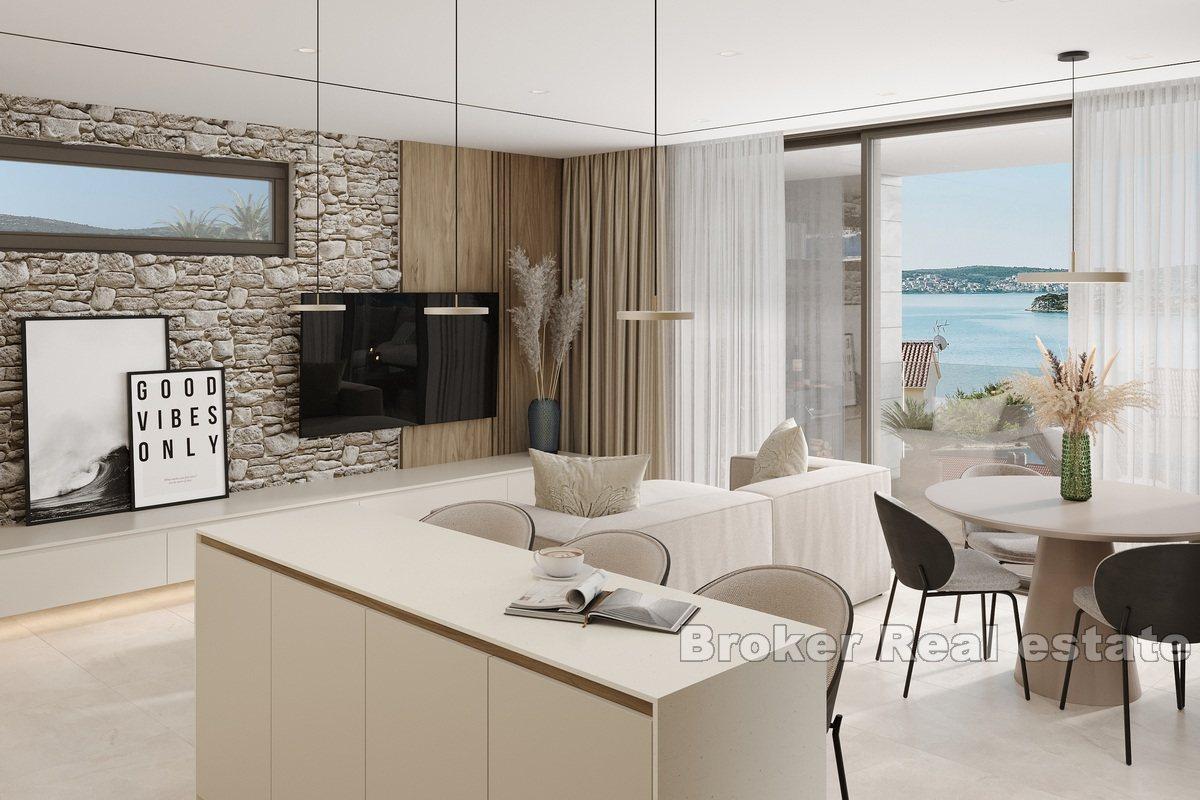 Un appartement d'exception avec vue sur la mer et piscine