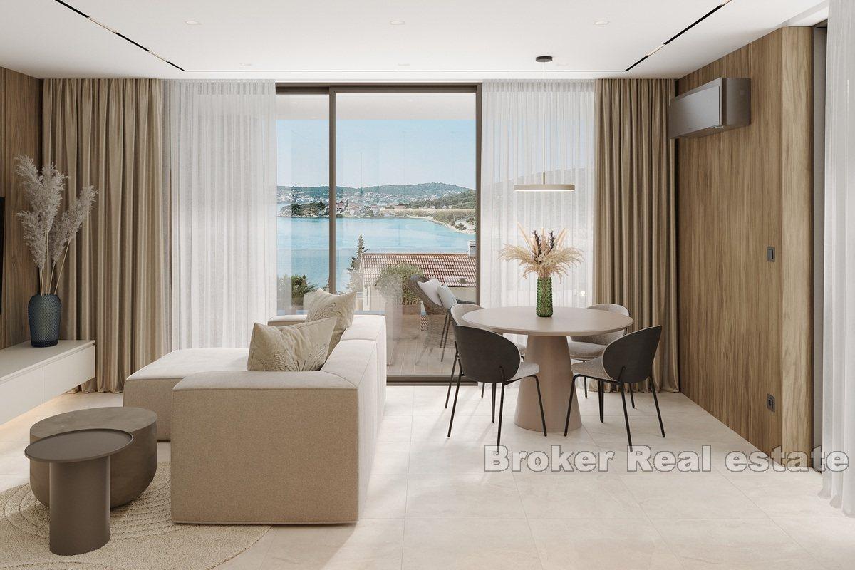 Un appartement d'exception avec vue sur la mer et piscine