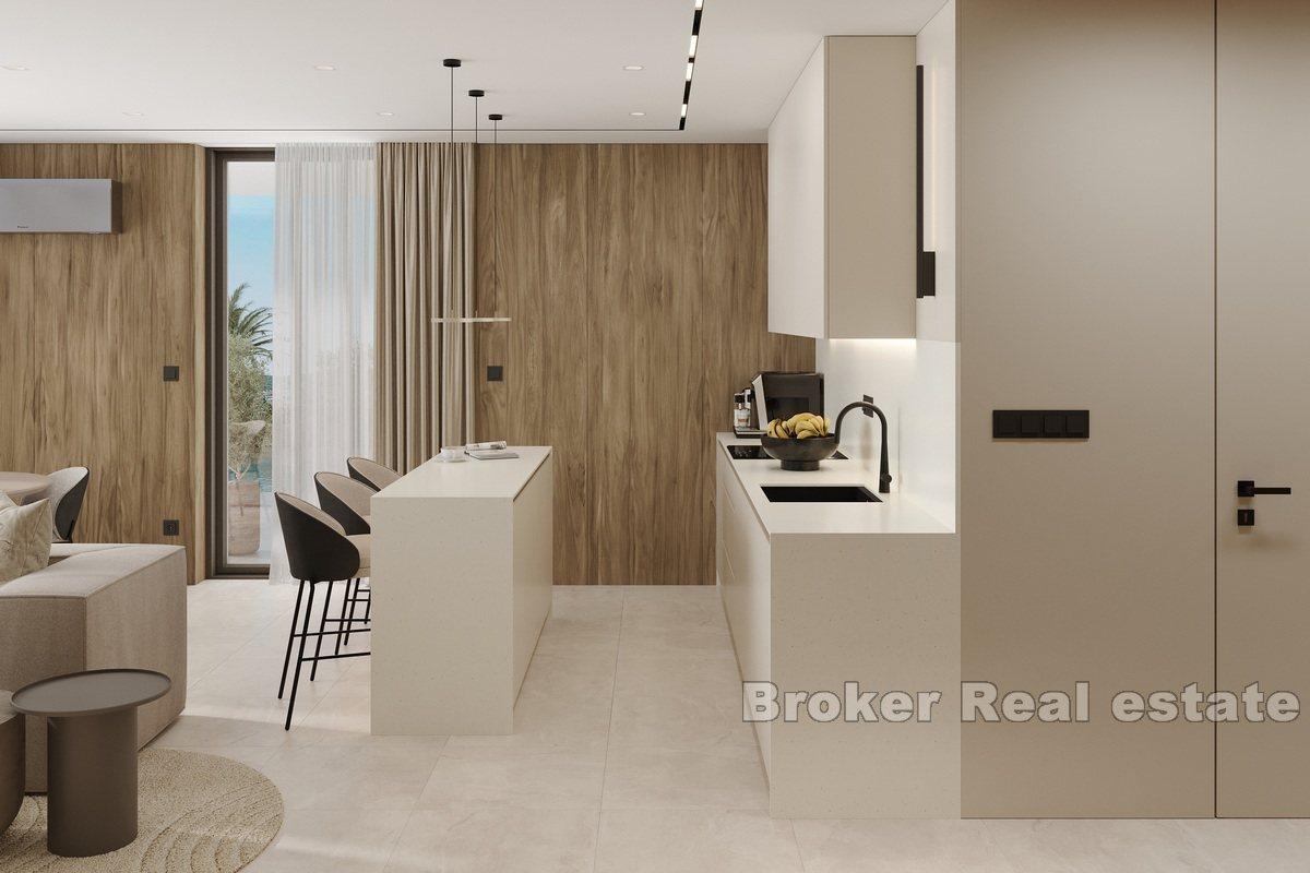 Un appartement d'exception avec vue sur la mer et piscine