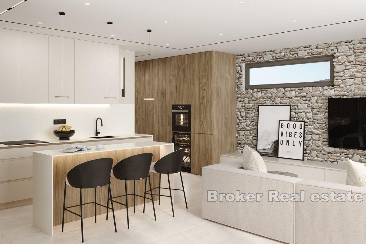 Un appartement d'exception avec vue sur la mer et piscine