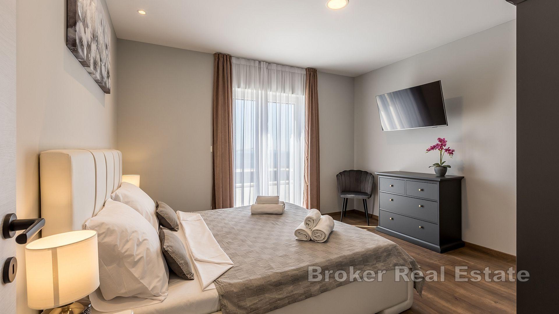 Villa de vacances de luxe avec piscine et vue sur la mer