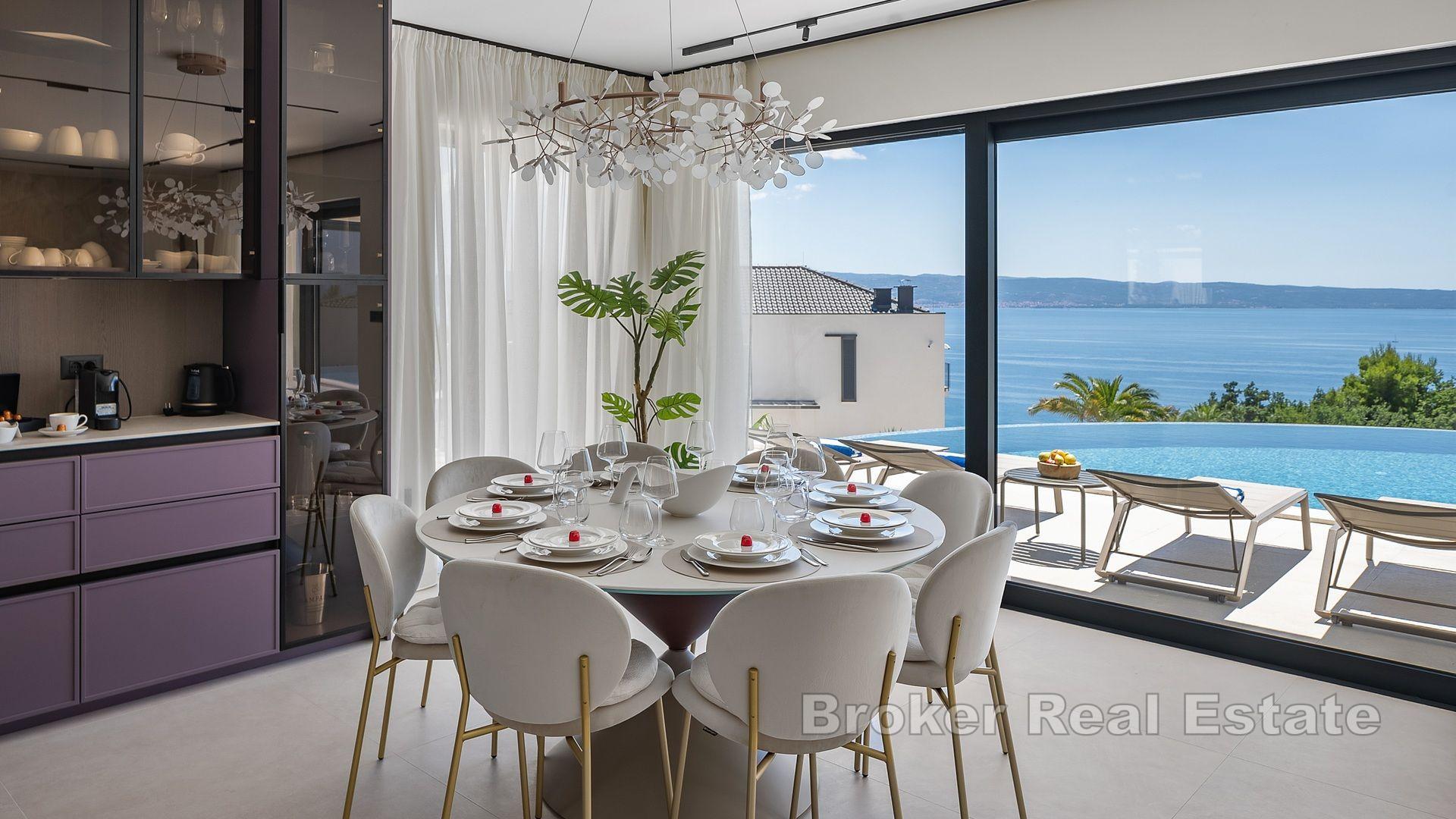 Squisita villa con vista panoramica sul mare