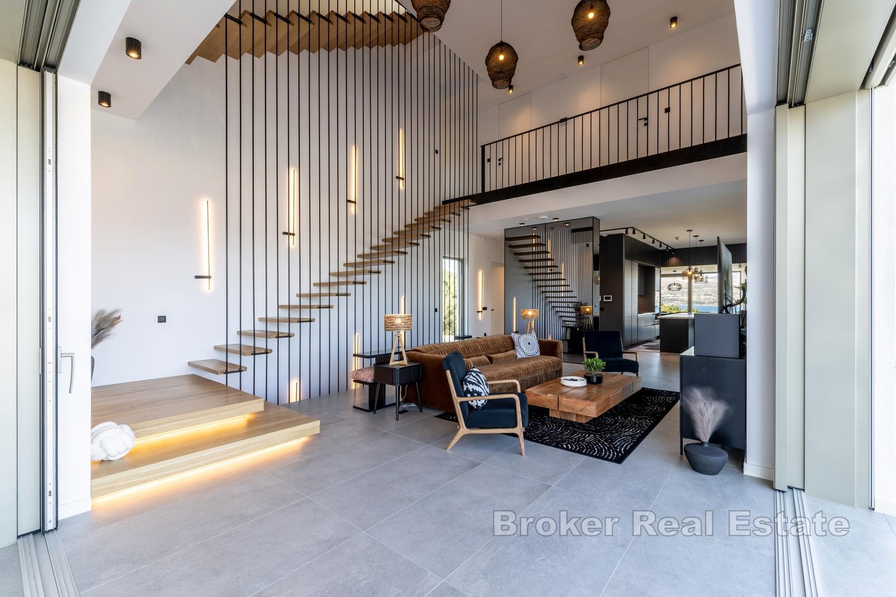 Ostrov Čiovo - Moderná luxusná vila s výhľadom na more