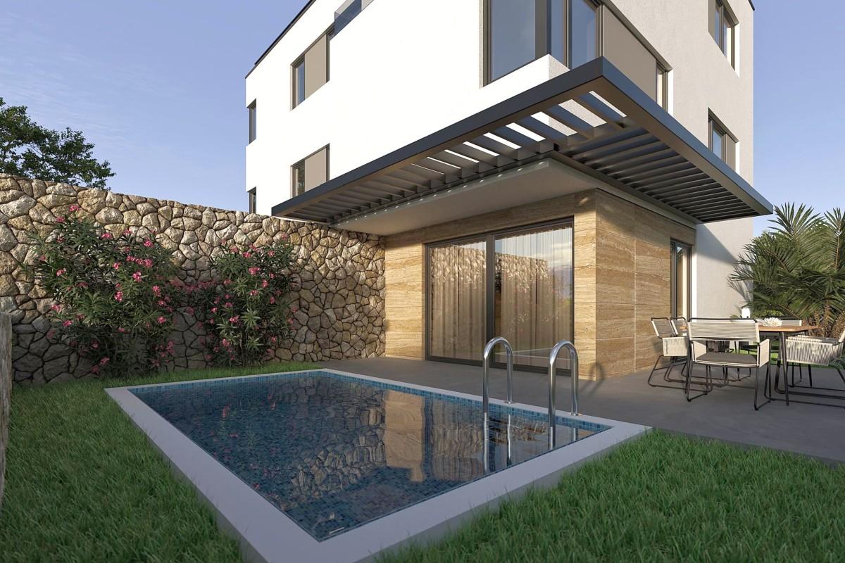 Apartament typu duplex z basenem