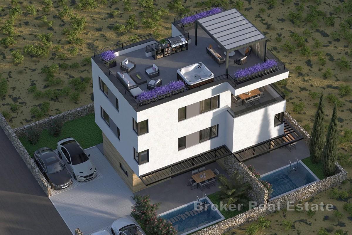 Apartament typu duplex z basenem