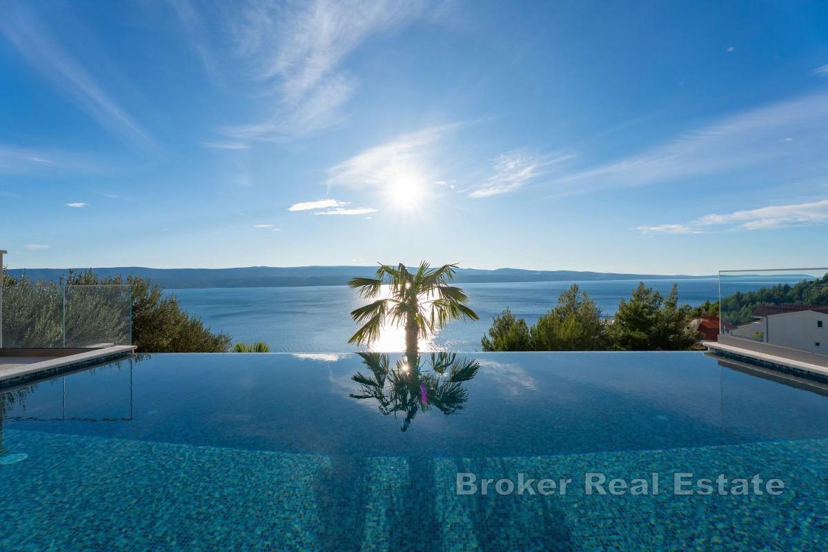 Nowoczesna willa z panoramicznym widokiem na morze