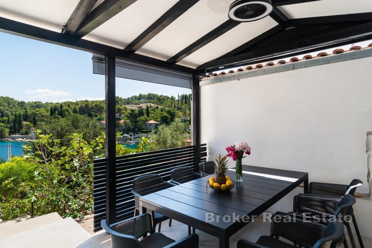 Dom w pierwszym rzędzie od morza