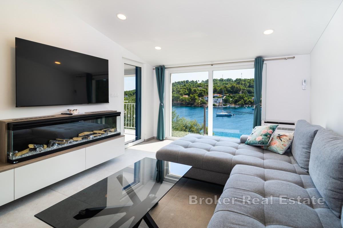 Dom w pierwszym rzędzie od morza