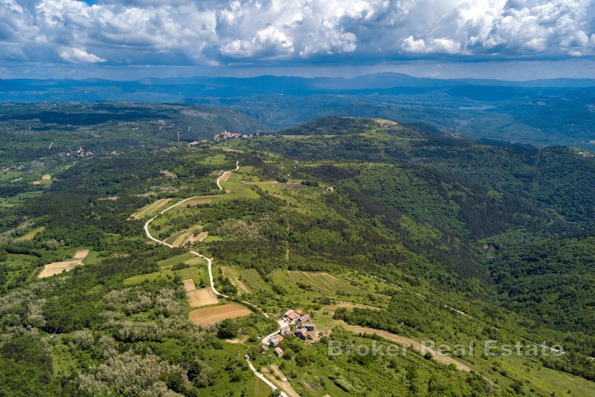 Участок с концептуальным проектом в исключительном месте в самом сердце Истрии