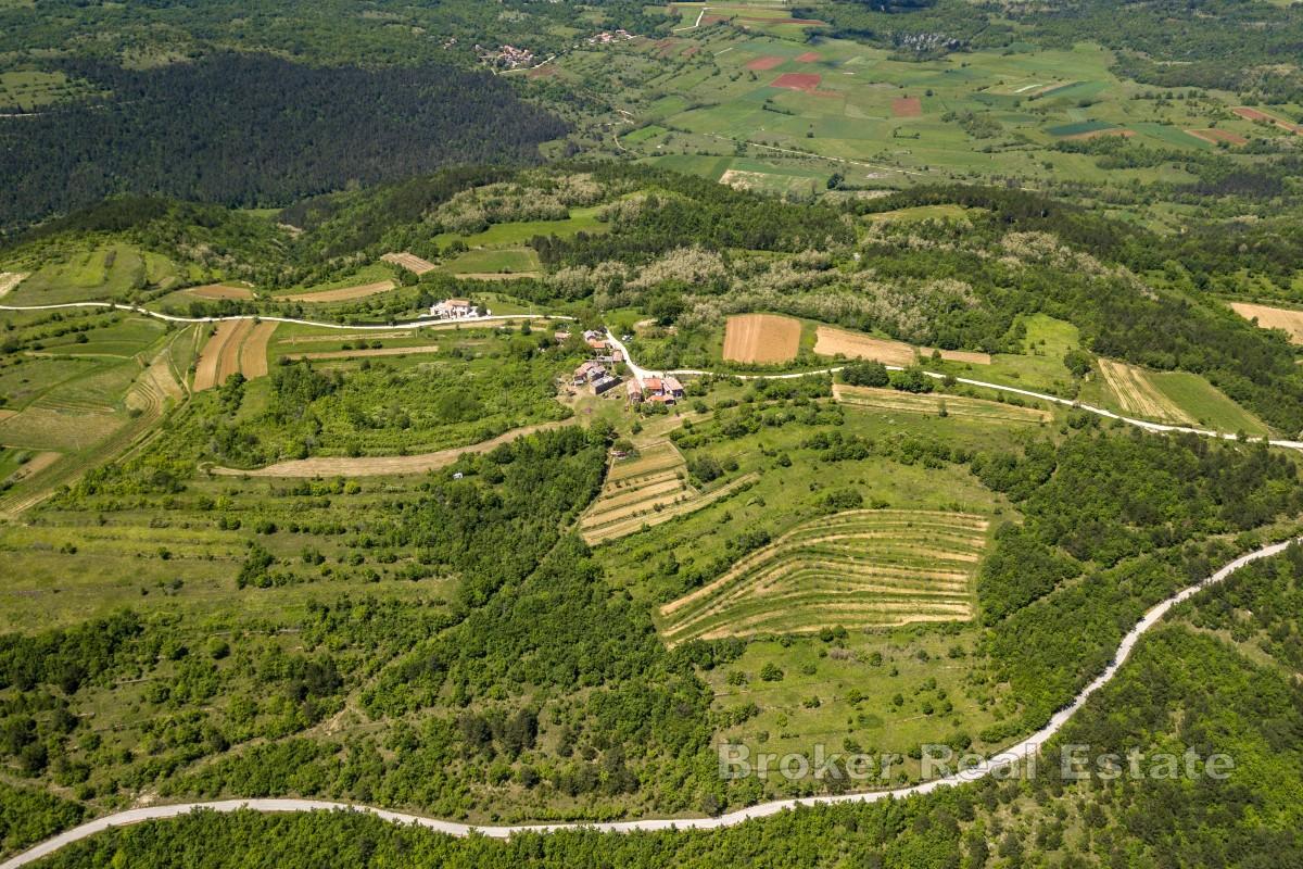 Proprietà con progetto concettuale in una posizione eccezionale nel cuore dell'Istria