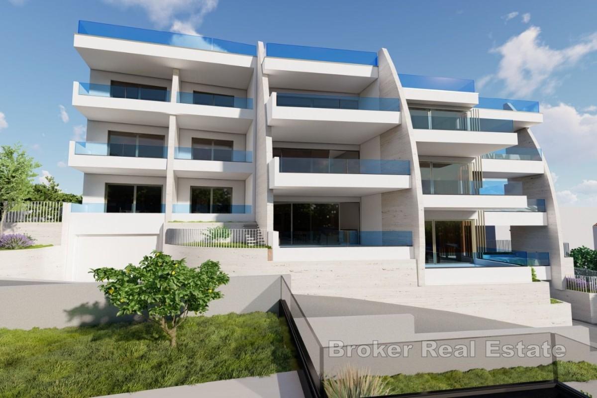 Tvårumslägenhet med havsutsikt