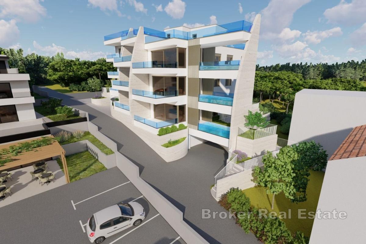 Luksusowy dwupokojowy apartament z tarasem na dachu