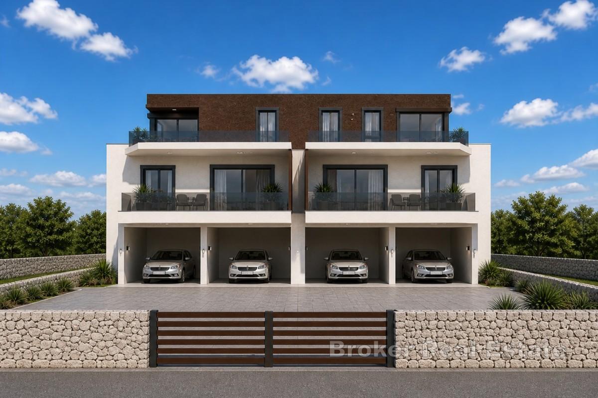 Appartement moderne de deux chambres près de la mer