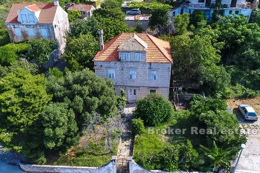 Peljesac, stone villa by the sea