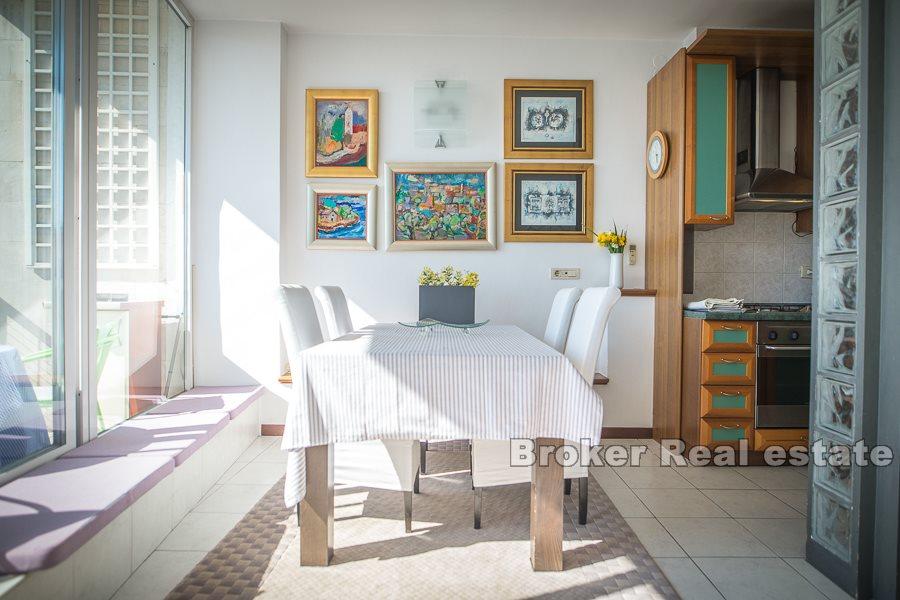 Split, apartament z jedną sypialnią z otwartym widokiem na morze