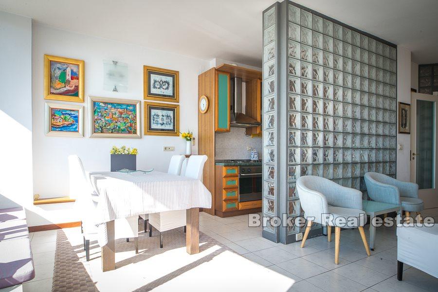 Split, apartament z jedną sypialnią z otwartym widokiem na morze