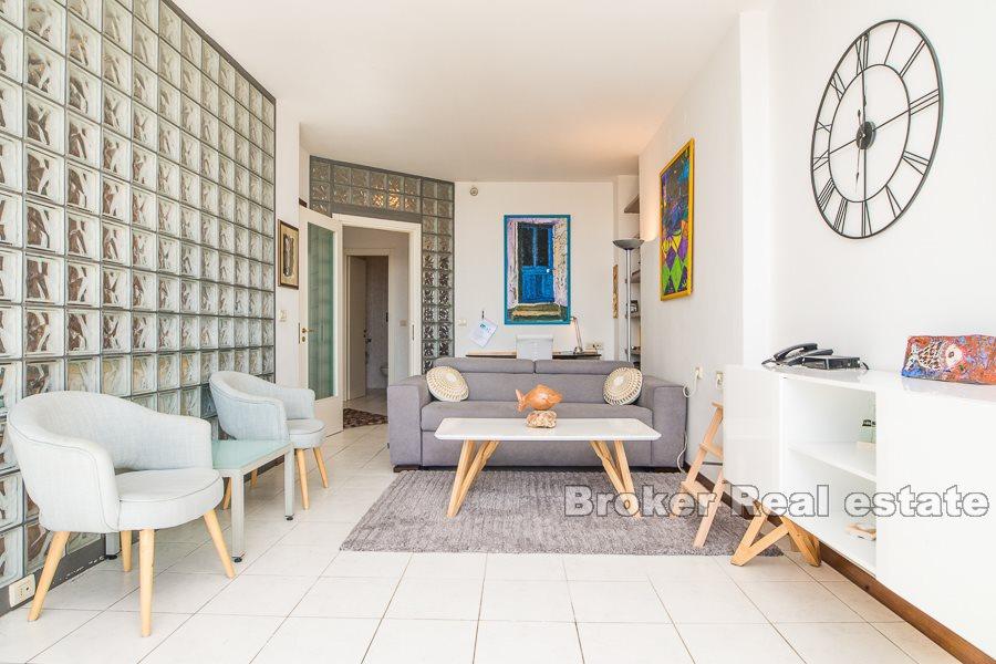 Split, apartament z jedną sypialnią z otwartym widokiem na morze