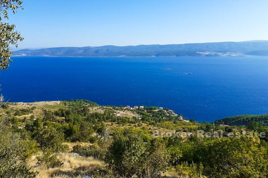 Омиш - Участок под застройку с видом на море