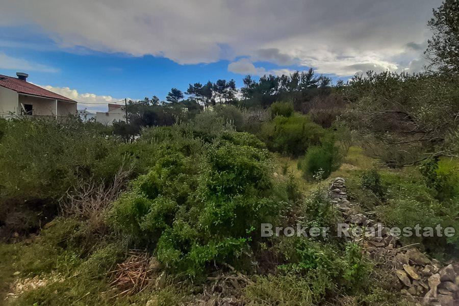 Øya Ciovo - Tomt med sjøutsikt