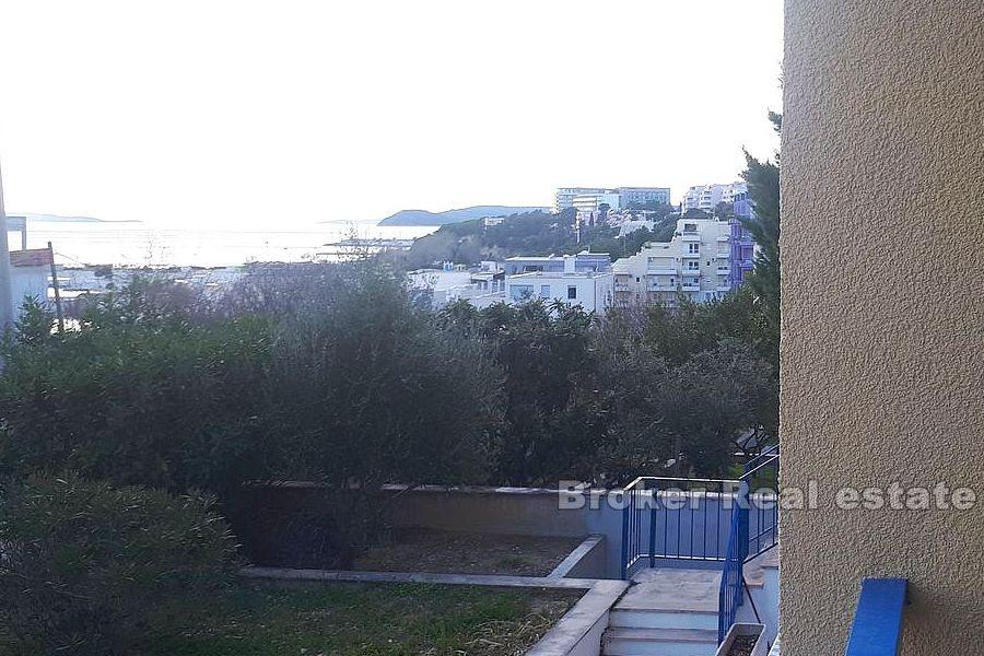 Split, Znjan, nowoczesny apartament z jedną sypialnią i widokiem na morze