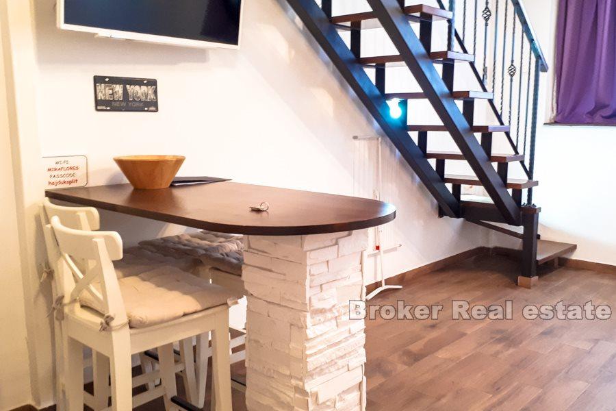 Split, Manus, dwupoziomowe mieszkanie w centrum miasta