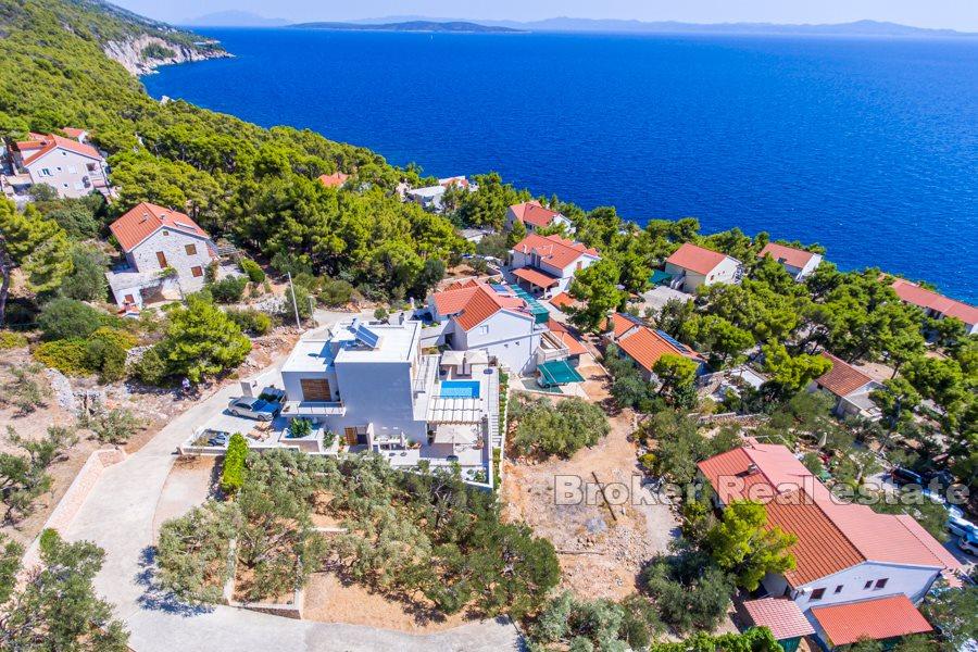 Øya Hvar, villa med basseng og havutsikt