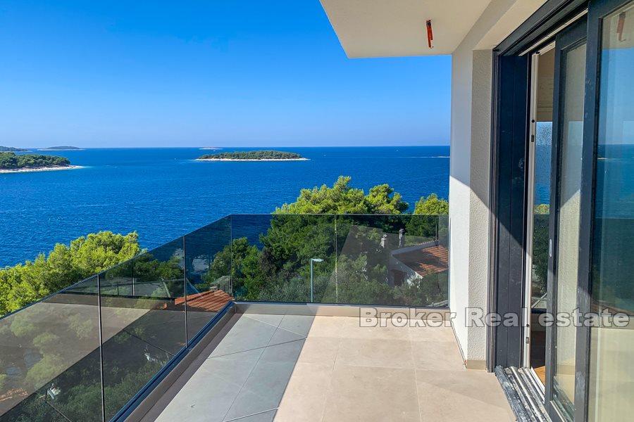 Primošten - Luxusní nově postavené apartmány s výhledem na moře