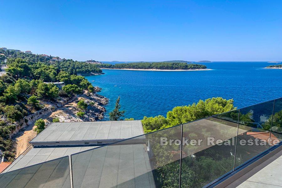 Primošten - Luxusní nově postavené apartmány s výhledem na moře