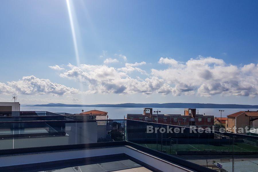 Øya Ciovo - Leilighet med åpen havutsikt fra terrassen