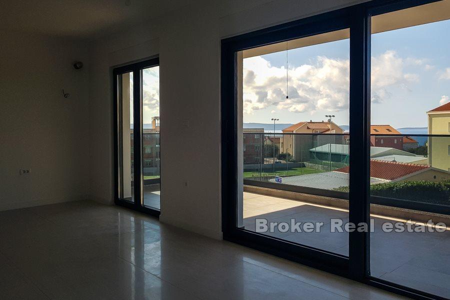 Øya Ciovo - Leilighet med åpen havutsikt fra terrassen