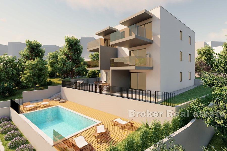 Île de Ciovo - Appartements de luxe avec vue sur la mer