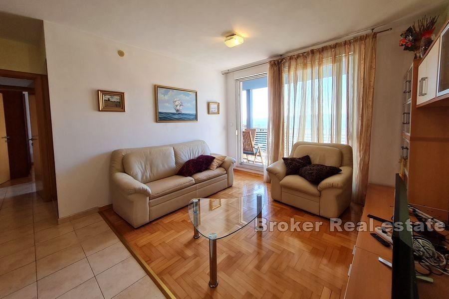 Split - Znjan, dwupokojowy apartament z widokiem na morze